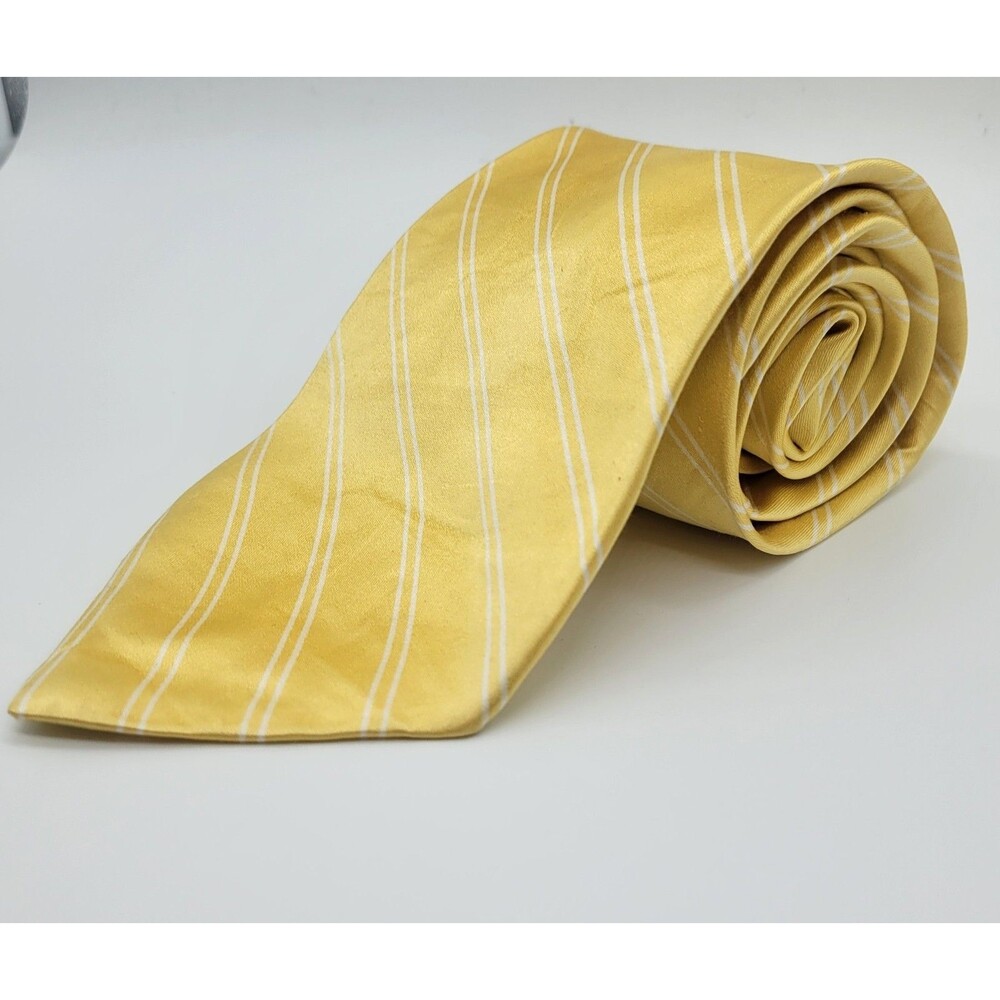 Brooks Brothers Tie Lot Makers Striped Silk Made In USA - Picture 7 of 14
